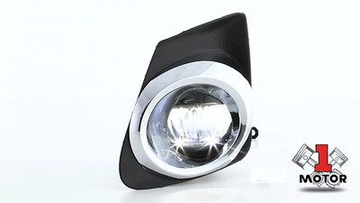 LED Fog Lights w/ Bezels + Switch <br>11-13 Toyota Corolla