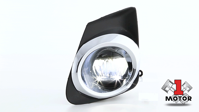 LED Fog Lights w/ Bezels + Switch <br>11-13 Toyota Corolla