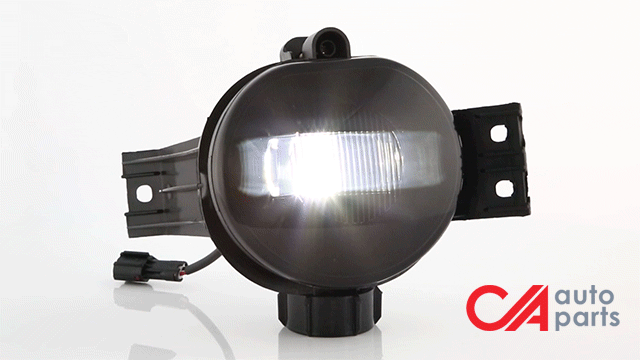 LED Fog Lights w/ Bezels + Switch <br>02-09 Dodge Ram 1500 2500 3500