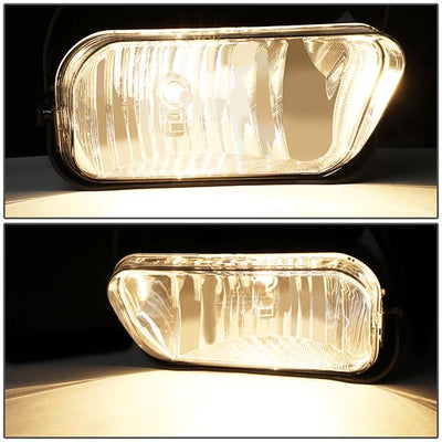04-07 Chevy Silverado 1500 2500 Driving Front Fog Lights - Clear - Pair - FL-ZTL-306-CH - 3