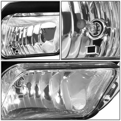 04-07 Chevy Silverado 1500 2500 Driving Front Fog Lights - Clear - Pair - FL-ZTL-306-CH - 4