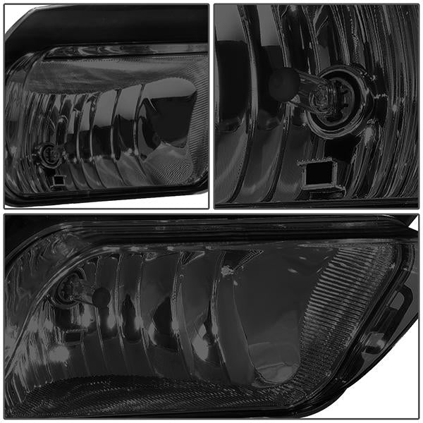 04-07 Chevy Silverado 1500 2500 Driving Front Fog Lights - Smoked - Pair - FL-ZTL-306-SM - 4