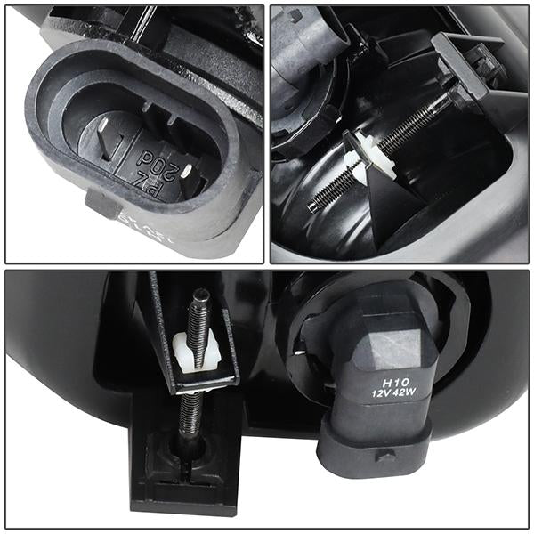 04-07 Chevy Silverado 1500 2500 Driving Front Fog Lights - Smoked - Pair - FL-ZTL-306-SM - 6