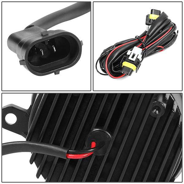 LED Projector Fog Lights w/ Wiring Harness <br>11-13 Lexus CT200h, 07-13 Toyota Camry