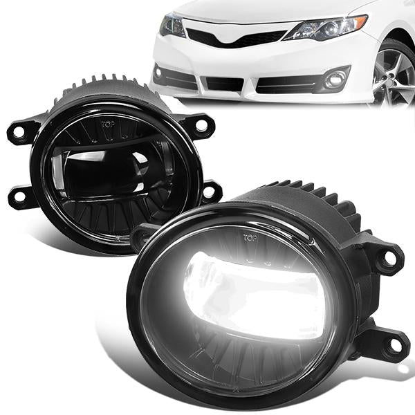 LED Projector Fog Lights w/ Wiring Harness <br>11-13 Lexus CT200h, 07-13 Toyota Camry