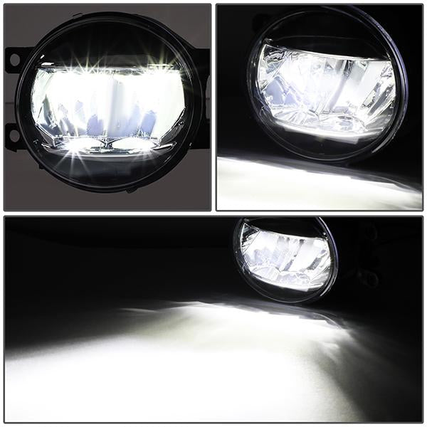 LED Fog Lights w/ Switch + Bezels <br>18-20 Toyota Camry SE/ XSE