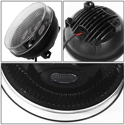 LED Projector Fog Lights w/ Switch + Wiring Harnesses <br>07-14 GMC Sierra 1500 2500HD 3500HD