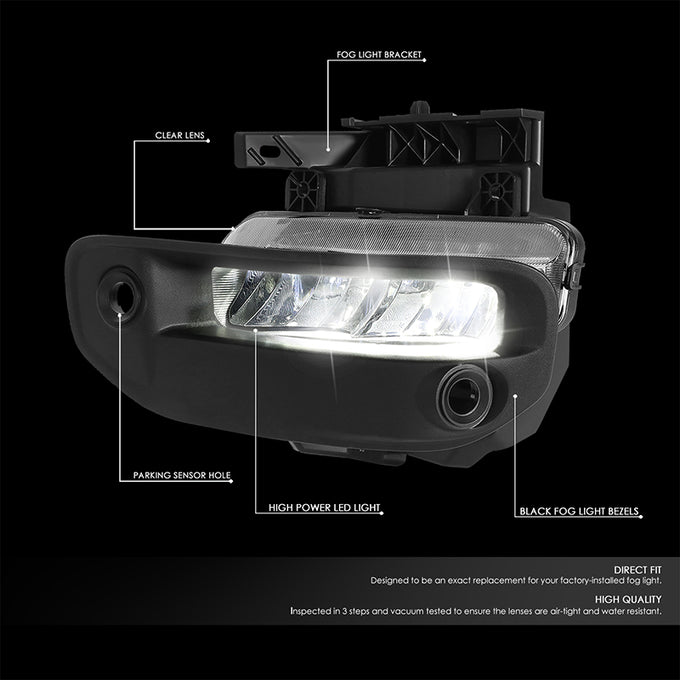 Factory Style Fog Lights w/ Switch + Wiring Harness <br>19-22 Ram 1500