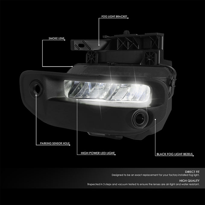 Factory Style Fog Lights w/ Switch + Wiring Harness <br>19-22 Ram 1500