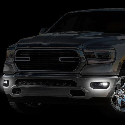 Factory Style Fog Lights w/ Switch + Wiring Harness <br>19-22 Ram 1500