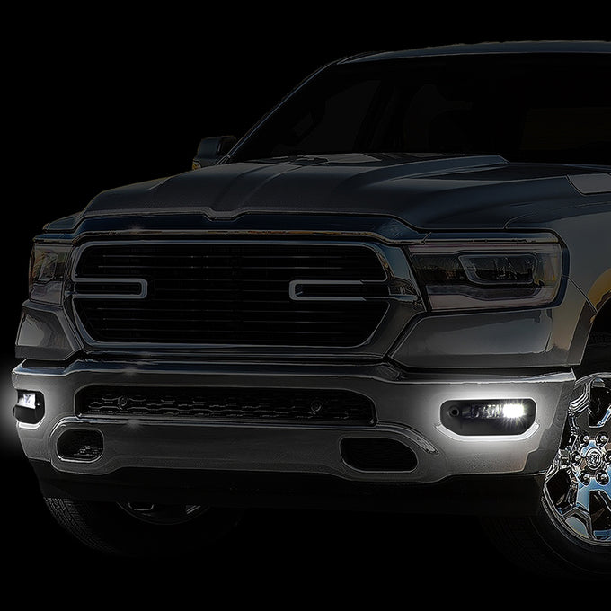 Factory Style Fog Lights w/ Switch + Wiring Harness <br>19-22 Ram 1500