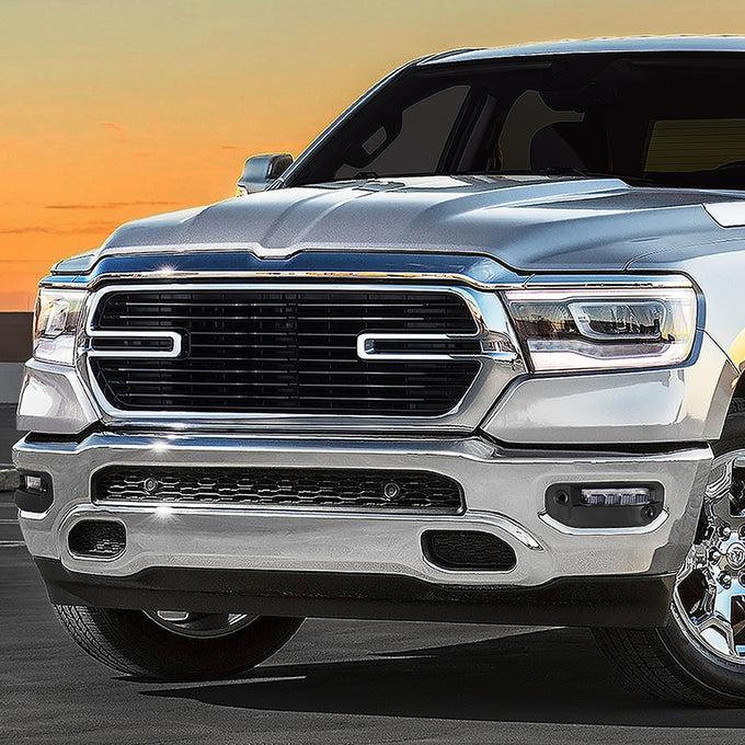 LED Fog Lights w/ Switch + Wiring Harnesses <br>19-22 Ram 1500
