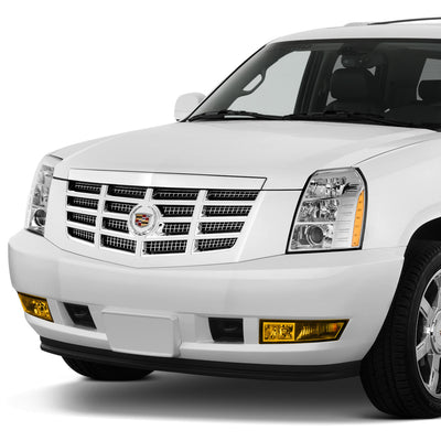 D-Motoring - Fog Lights - W / Switch - Amber Lens - Plug-n-Play - Pair - Cadillac Escalade / Escalade ESV / Escalade EXT - 5