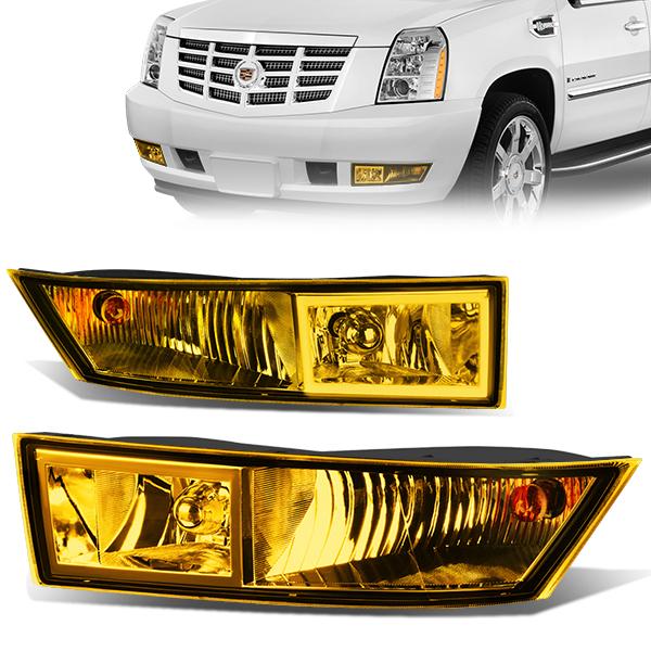Factory Style Fog Lights w/ Bulbs <br>07-14 Cadillac Escalade ESV EXT