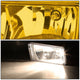 D-Motoring - Fog Lights - W / Switch - Amber Lens - Plug-n-Play - Pair - Cadillac Escalade / Chevrolet Avalanche / Silverado 1500 / 2500HD / 3500HD / GMC Yukon - 2