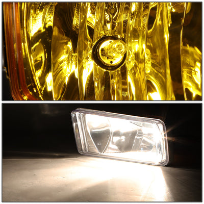 DNA MOTORING Clear FL ZTL 166 CH Fog Light Assembly (Driver DNA MOTORING Clear FL ZTL 166 CH Fog Light Assembly (Driver