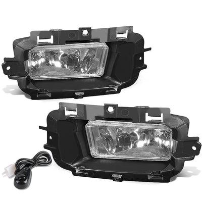 D-Motoring - Fog Lights - W / Switch - Clear Lens - Plug-n-Play - Pair - 14-15 Chevy Silverado 1500 - 1