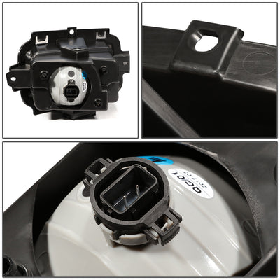 D-Motoring - Fog Lights - W / Switch - Clear Lens - Plug-n-Play - Pair - 14-15 Chevy Silverado 1500 - 3