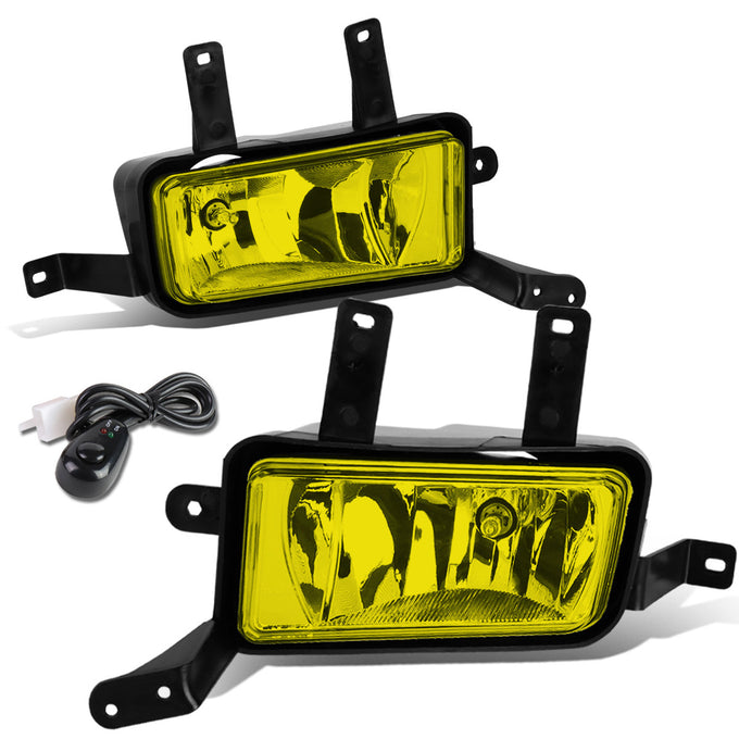 D-Motoring - Fog Lights - W / Switch - Amber Lens - Plug-n-Play - Pair - Chevy Tahoe / Suburban / GMC Yukon(XL) - 1