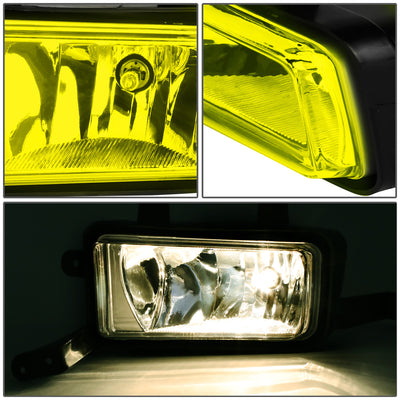 D-Motoring - Fog Lights - W / Switch - Amber Lens - Plug-n-Play - Pair - Chevy Tahoe / Suburban / GMC Yukon(XL) - 2