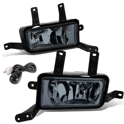 D-Motoring - Fog Lights - W / Switch - Smoked Lens - Plug-n-Play - Pair - Chevy Tahoe / Suburban / GMC Yukon(XL) - 1