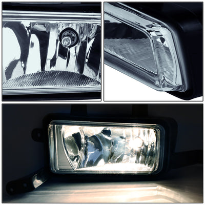 D-Motoring - Fog Lights - W / Switch - Smoked Lens - Plug-n-Play - Pair - Chevy Tahoe / Suburban / GMC Yukon(XL) - 2
