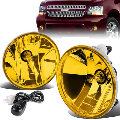 Amber Lens Fog Lights w/ Switch + Wiring Harnesses <br>15-19 Chevy Colorado GMC Canyon