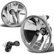 D-Motoring - Fog Lights - W / Switch - Clear Lens - Plug-n-Play - Pair - Cadillac Escalade / Chevrolet Avalanche / Silverado 1500 / 2500HD / 3500HD / GMC Yukon - 1