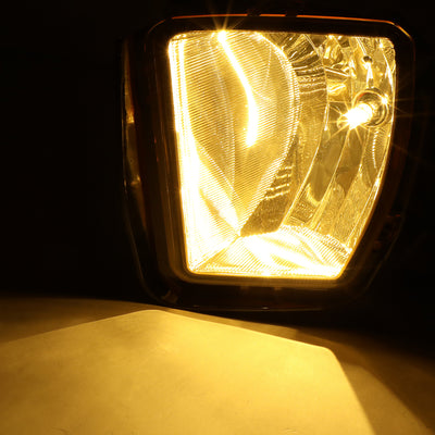 D-Motoring - Fog Lights - W / Switch - Amber Lens - Plug-n-Play - Pair - 13-18 Ram 1500 - 3