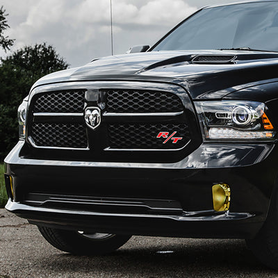 D-Motoring - Fog Lights - W / Switch - Amber Lens - Plug-n-Play - Pair - 13-18 Ram 1500 - 7