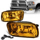 Factory Style Fog Lights w/ Switch + Wiring Harnesses <br>09-10 Dodge Ram 1500-3500