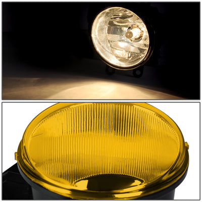 D-Motoring - Fog Lights - W / Switch - Amber Lens - Plug-n-Play - Pair - Toyota Corolla / Highlander / Tacoma / Tundra / Lexus RX350 / RX450h - 2
