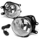 D-Motoring - Fog Lights - W / Switch - Clear Lens - Plug-n-Play - Pair - Toyota Corolla / Highlander / Tacoma / Tundra / Lexus RX350 / RX450h - 1