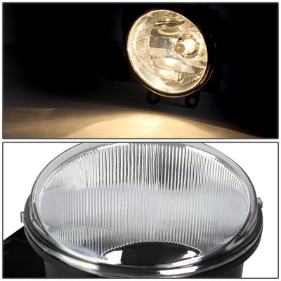 D-Motoring - Fog Lights - W / Switch - Clear Lens - Plug-n-Play - Pair - Toyota Corolla / Highlander / Tacoma / Tundra / Lexus RX350 / RX450h - 2
