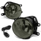D-Motoring - Fog Lights - W / Switch - Smoked Lens - Plug-n-Play - Pair - Toyota Corolla / Highlander / Tacoma / Tundra / Lexus RX350 / RX450h - 1