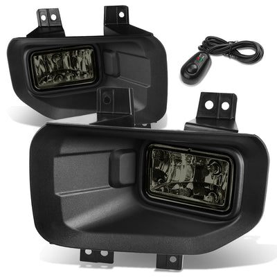 D-Motoring - Fog Lights - W / Switch - Smoked Lens - Plug-n-Play - Pair - 15-17 Ford F-150 - 1