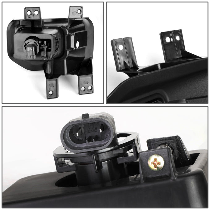 D-Motoring - Fog Lights - W / Switch - Smoked Lens - Plug-n-Play - Pair - 15-17 Ford F-150 - 4