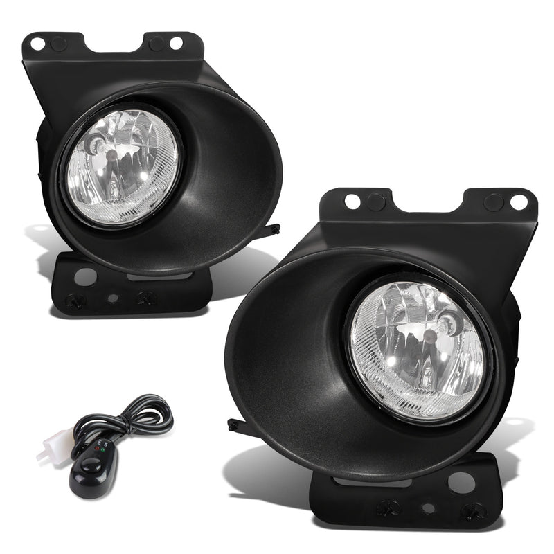 D-Motoring - Fog Lights - W / Switch - Clear Lens - Plug-n-Play - Pair - Ford F-150 / Lincoln Mark LT - 1