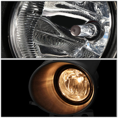 D-Motoring - Fog Lights - W / Switch - Clear Lens - Plug-n-Play - Pair - Ford F-150 / Lincoln Mark LT - 2