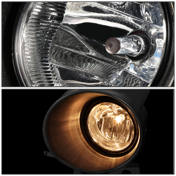 D-Motoring - Fog Lights - W / Switch - Clear Lens - Plug-n-Play - Pair - Ford F-150 / Lincoln Mark LT - 2