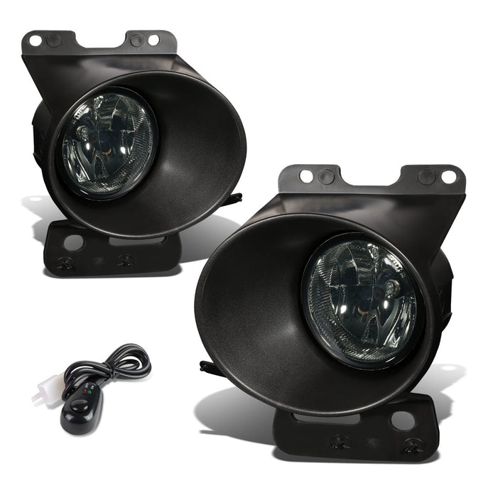D-Motoring - Fog Lights - W / Switch - Smoked Lens - Plug-n-Play - Pair - Ford F-150 / Lincoln Mark LT - 1