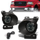 Smoked Lens Fog Lights w/ Switch + Wiring Harnesses <br>06-08 Ford F150 Lincoln Mark LT
