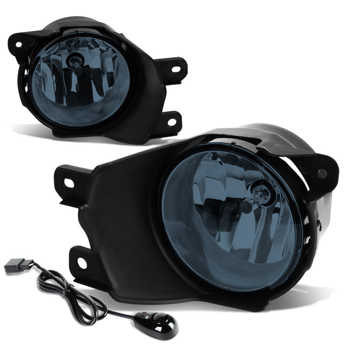 D-Motoring - Fog Lights - W / Switch - Smoked Lens - Plug-n-Play - Pair - 08-16 Toyota Sequioa - 1