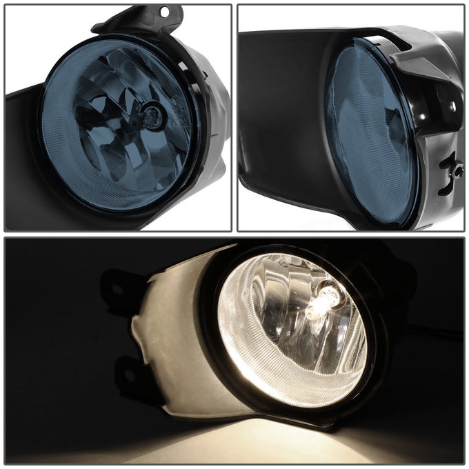 D-Motoring - Fog Lights - W / Switch - Smoked Lens - Plug-n-Play - Pair - 08-16 Toyota Sequioa - 2