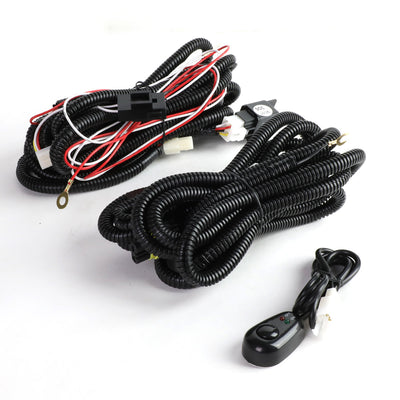 D-Motoring - Fog Lights - W / Switch - Smoked Lens - Plug-n-Play - Pair - Toyota Tundra / Sequioa - 4