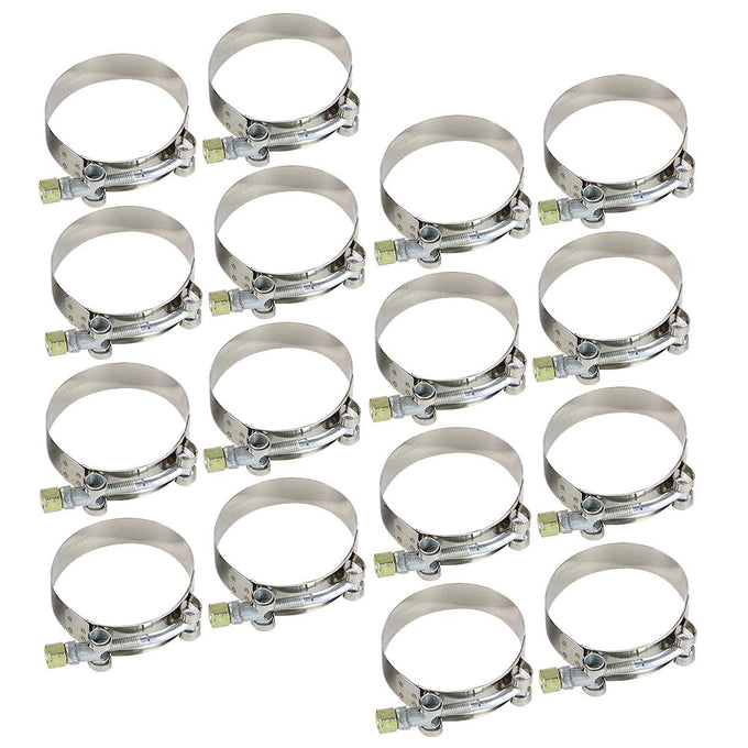 D-Motoring - Intercooler Piping Kit - 2.25 in. Piping - W/ Coupler - Aluminum - 8PC - Universal - 6