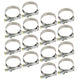 D-Motoring - Intercooler Piping Kit - 2.25 in. Piping - W/ Coupler - Aluminum - 8PC - Universal - 6