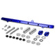 D-Motoring - Fuel Rail Kit - Fits 10.5mm-11mm Top Feed Injectors - Aluminum - 93-98 Toyota Supra - 7