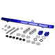 D-Motoring - Fuel Rail Kit - Fits 10.5mm-11mm Top Feed Injectors - Aluminum - 93-98 Toyota Supra - 7