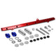 D-Motoring - Fuel Rail Kit - Fits 10.5mm-11mm Top Feed Injectors - Aluminum - 93-98 Toyota Supra - 3